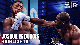 INCREDIBLE KO  Riyadh Season Card Wembley Edition  Anthony Joshua vs Daniel Dubois Highlights [upl. by Shauna898]