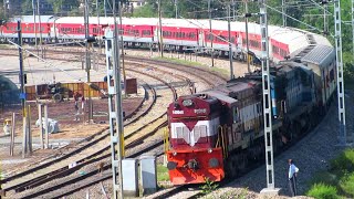 First Time Curving Diesel Trains on New Line  ‘PUNJAB TRAINS’  Northern Trains  Indian Railways [upl. by Annabel]