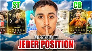 TOP META 5 SPIELER AUF JEDER POSITION IN EA FC 24✅👀 [upl. by Enelear]