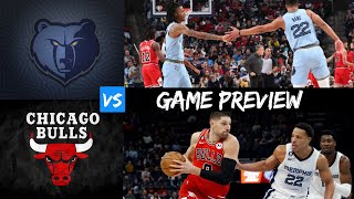 PREGAME Chicago Bulls vs Memphis Grizzlies  Preview [upl. by Eba]