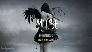 Muse  Unintended Lirik Terjemahan Indonesia TEEN LYRICS ID [upl. by Anigar576]