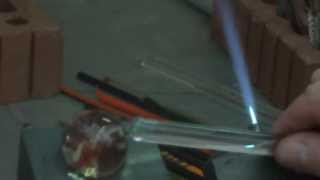 Lampworking How to make a Twisty Marble [upl. by Buchbinder528]