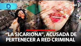 “La sicariona” acusada de pertenecer a red criminal  Domingo al Día  Perú [upl. by Jala]