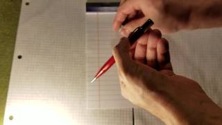 Autopoint AllAmerican quotJumboquot Mechanical Pencil Review [upl. by Darlene]