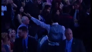 Jin blew a flying kiss to ARMY  BTS Billboard Music Awards 2018 [upl. by Dagna]