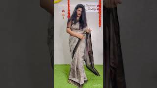 Chanderi silk sarees with kale prints… [upl. by Areid207]