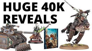 ENORMOUS Warhammer 40K Reveals  Kroot ARMY Mandrakes Malcador Tau Codex  Solar Auxilia [upl. by Pearla]