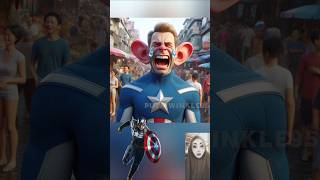 Big Eared Superheroes 💥😱Marvel amp DCAll Characters avengers marvel spiderman shorts [upl. by Emogene]