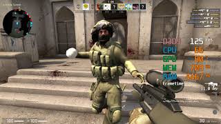 AMD Radeon RX 560  AMD Athlon X4 860K  CSGO FPS Test Dust 2 Low [upl. by Lundin677]