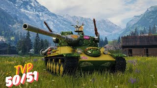 World of Tanks  TVP T 5051  Korkusuz Korkak [upl. by Hayilaa]