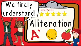 Alliteration  Award Winning Alliteration Teaching Video  What is Alliteration [upl. by Yboc]