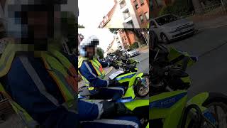 Polizei Bremen immer freundlich unterwegs motovlog bikelife funny biker gopro [upl. by Niuqaoj583]