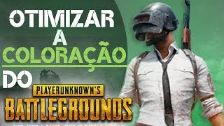 Deixar o Pubg Colorido  Mudar as cores do Pubg  Otimizar o PUBG  cor do pubg [upl. by Tymothy]