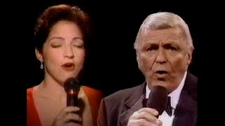 Frank Sinatra Duets Live  CBS TV Network Special Nov 25 1994 [upl. by Yrakaz]