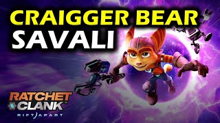 Savali CraiggerBear Location  Ratchet amp Clank Rift Apart Collectibles Guide [upl. by Krista940]