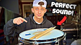 How I Get My Snare Sound [upl. by Lemal]