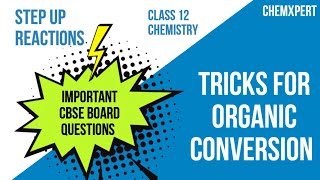 Important Conversions  Tricks for step up Conversion Class 12 Chemistry [upl. by Abil]