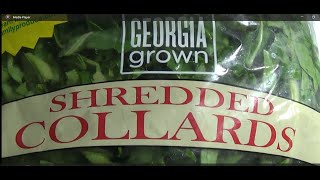 The Best Tasting Collard Greens Cooked Southern Style With Sausage [upl. by Vastha128]