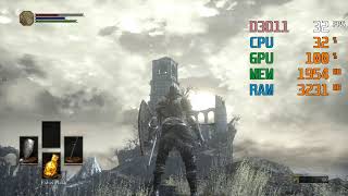 Radeon Vega 3 Graphics  AMD Athlon 200GE  Dark Souls III FPS Test [upl. by Qulllon841]