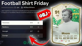 How to Complete Football Shirt Friday Objectives 💥 TOTS Douglas Luiz amp Daily Play Objectives  FC 24 [upl. by Aya]