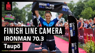 2023 IRONMAN 703 Taupo  Finish Line Camera [upl. by Welsh228]