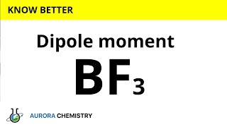 Dipole moment of BF3 Boron trifluoride [upl. by Tyree942]