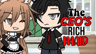 The CEOs Rich Maid  GLMM  Gacha Life Mini Movie [upl. by Atnom]