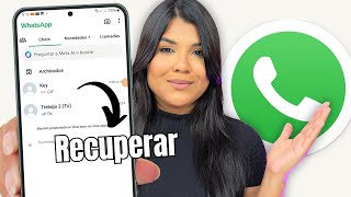 5 PASOS PARA RECUPERAR CONVERSACIONES BORRADAS DE WHATSAPP📲 [upl. by Akimit]