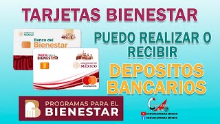 ATENCIÓN ¡Se Puede Realizar o recibir Depósitos Bancarios Tarjeta Bienestar 2022 [upl. by Neelloj]