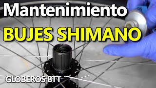 Mantenimiento de buje Shimano Deore y XT  GLOBEROS BTT [upl. by Chasse838]