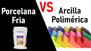 💖👍 Diferencia entre PORCELANA FRIA y ARCILLA POLIMÉRICA mejor material para modelar figuras [upl. by Arda256]