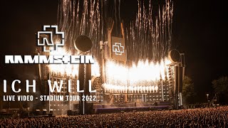 Rammstein  Ich will Live Video  2022 [upl. by Amery]