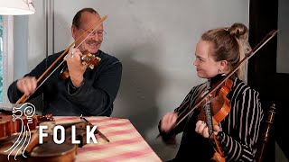 Gjerstadspringar  Norwegian Folk Music on Hardanger Fiddle [upl. by Doowle]