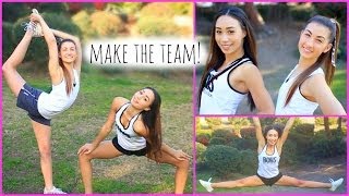 How To Make The Cheer  Dance Team  MyLifeAsEva [upl. by Atiuqan129]