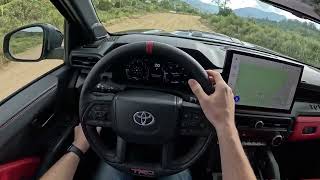 2024 Toyota Tacoma TRD Pro  POV Test Drive Binaural Audio [upl. by Pillsbury]