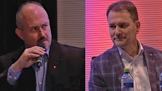 Igor Matovič vs Marián Kotleba a ich konfrontácia v prezidentskej diskusii [upl. by Didier]