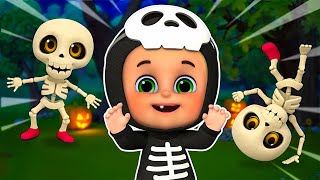 Halloween Songs for Kids EP142 Chumbala Cachumbala Bebefinn Skeleton Dance PARTY [upl. by Doomham664]