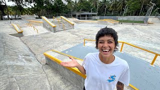 NEW Skatepark In The Philippines BEACH FRONT [upl. by Mcmillan]