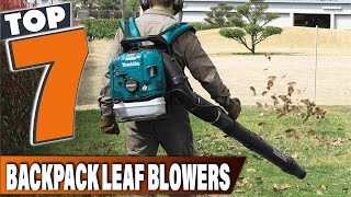 7 Best Backpack Leaf Blowers for Quick and Easy Outdoor Cleaning [upl. by Hamehseer59]