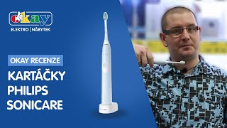 PHILIPS SONICARE SONICKÉ KARTÁČKY PRO CELOU RODINU  OKAY RECENZE [upl. by Daj496]