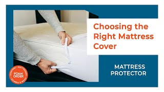 Mattress Cover and which is best for you [upl. by Yeaton]