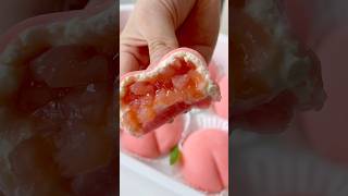 Would you try this peach mochi mochi softmochi recipe mochirecipe peachmochi [upl. by Yenial703]