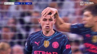 😱Phil Foden Brilliant Goal during Real Madrid vs Manchester City [upl. by Boor859]