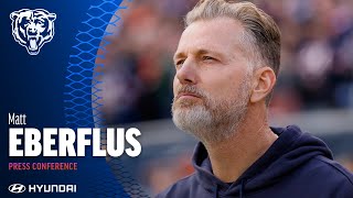 Matt Eberflus on Week 11 loss  Chicago Bears [upl. by Denver]