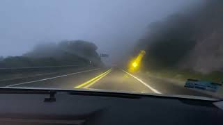 En la Autopista de Oaxaca a Tehuacán con neblina 🏎️ viajandopormexico autopistas mexico videos [upl. by Keviv]