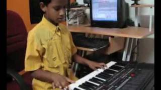 Vaseegara  Tamil Zara ZaraHindi Song By Shashank Balaji on Yamaha Keyboard [upl. by Aicirtap]