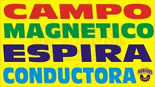 CAMPO MAGNÉTICO EN UNA ESPIRA CONDUCTORA ELECTROMAGNETISMO EJERCICIO RESUELTO [upl. by Eliezer]