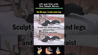 Lift and Slim with One Simple Moves [upl. by Spike]