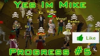 Runescape 2007  Yes Im Mike Progress Video 5 Return 99 Strength Proselyte Pure Pking [upl. by Doersten]