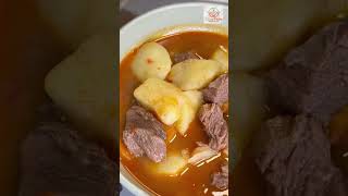 GUISO DE CARNE DE TERNERA CON PATATAS estofado de la abuela de toda la vida cocinaespañola receta [upl. by Anaek]